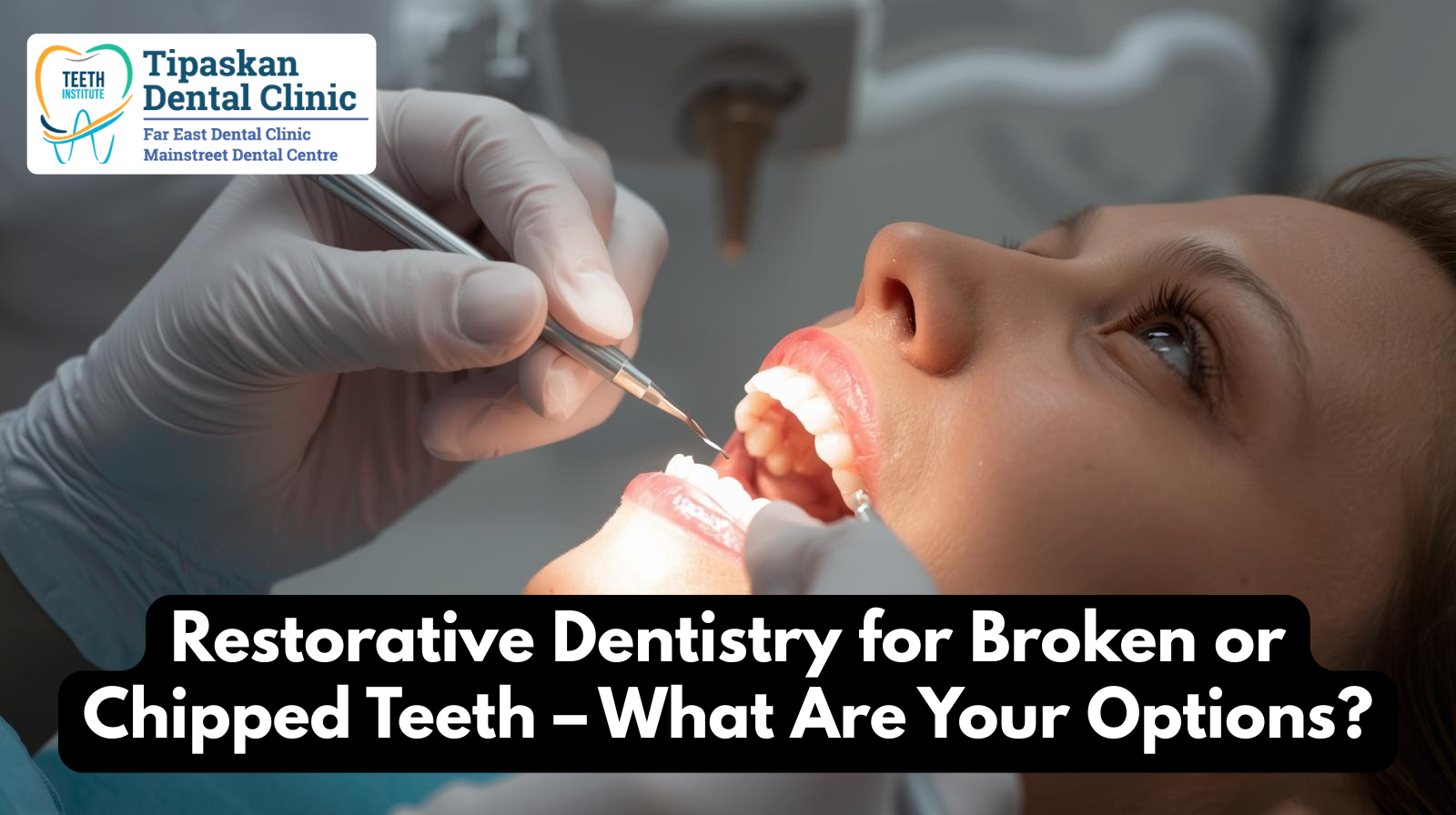 Restorative Dentistry for Broken or Chipped Teeth – What Are Your Options