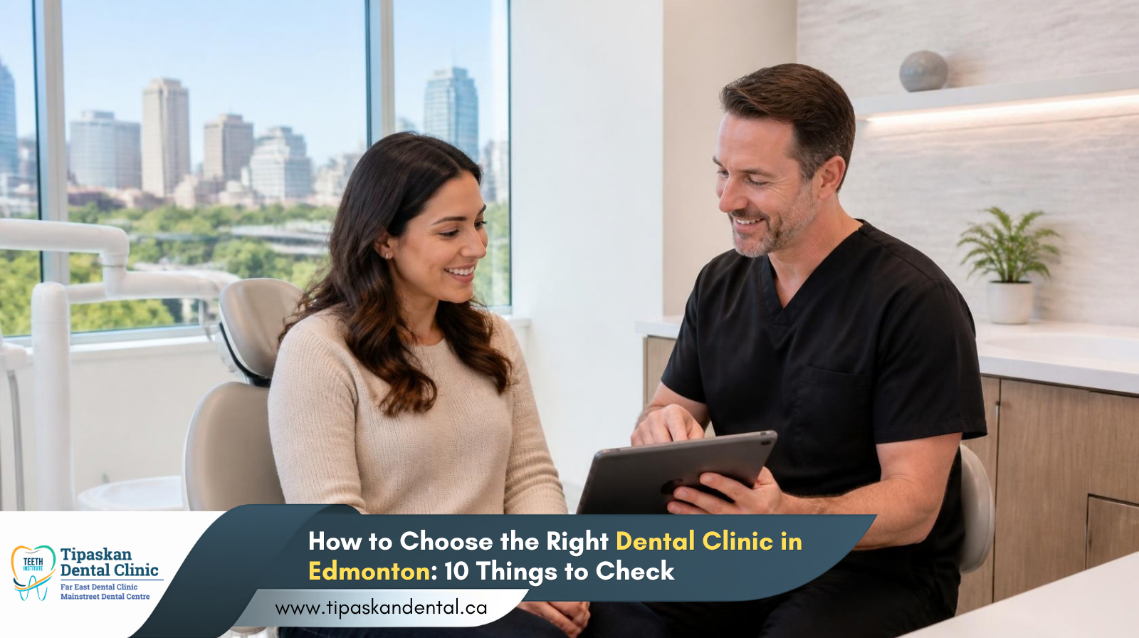 Dental clinic in Edmonton providing comprehensive dental care